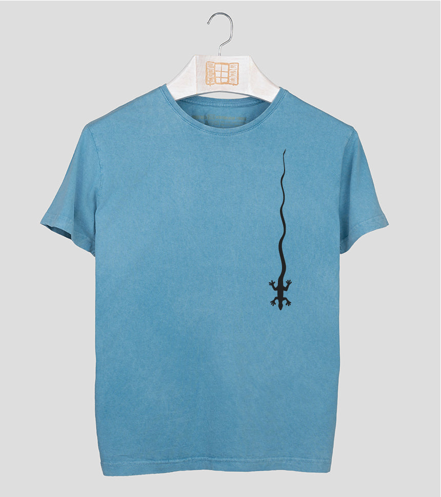 Camiseta manga corta Hombre Caiguda - aqua