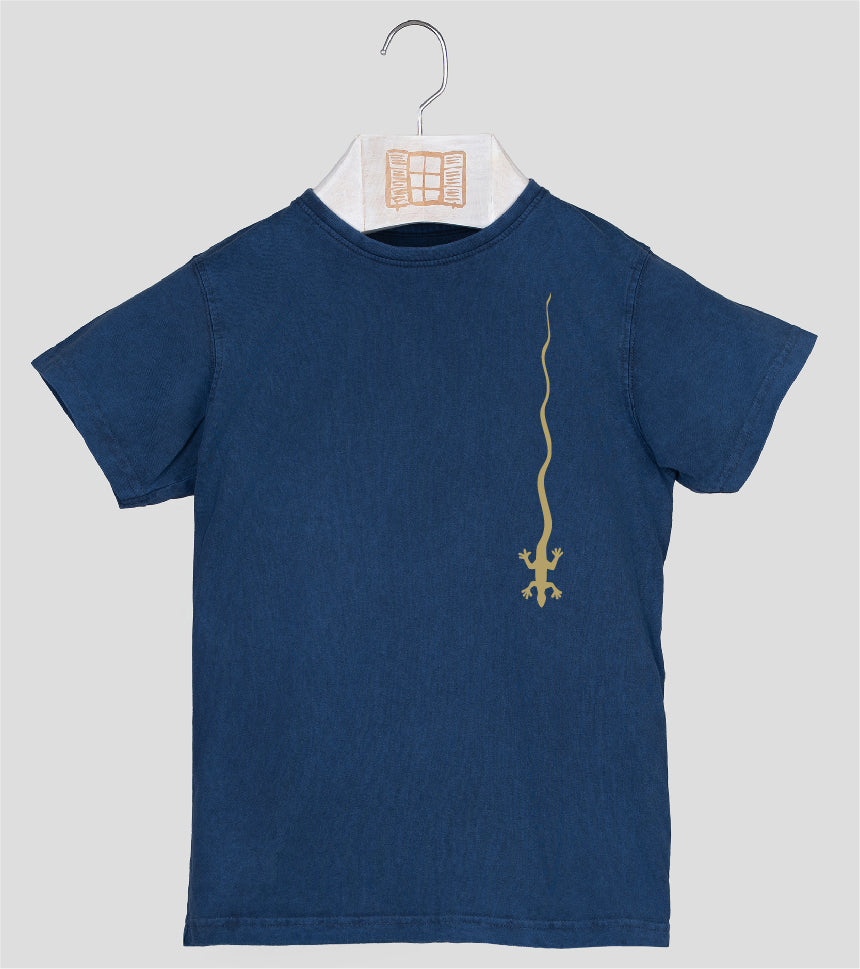 Camiseta manga corta Niño Caiguda - azul-marino