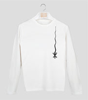 Camiseta manga larga Hombre Caiguda - crudo