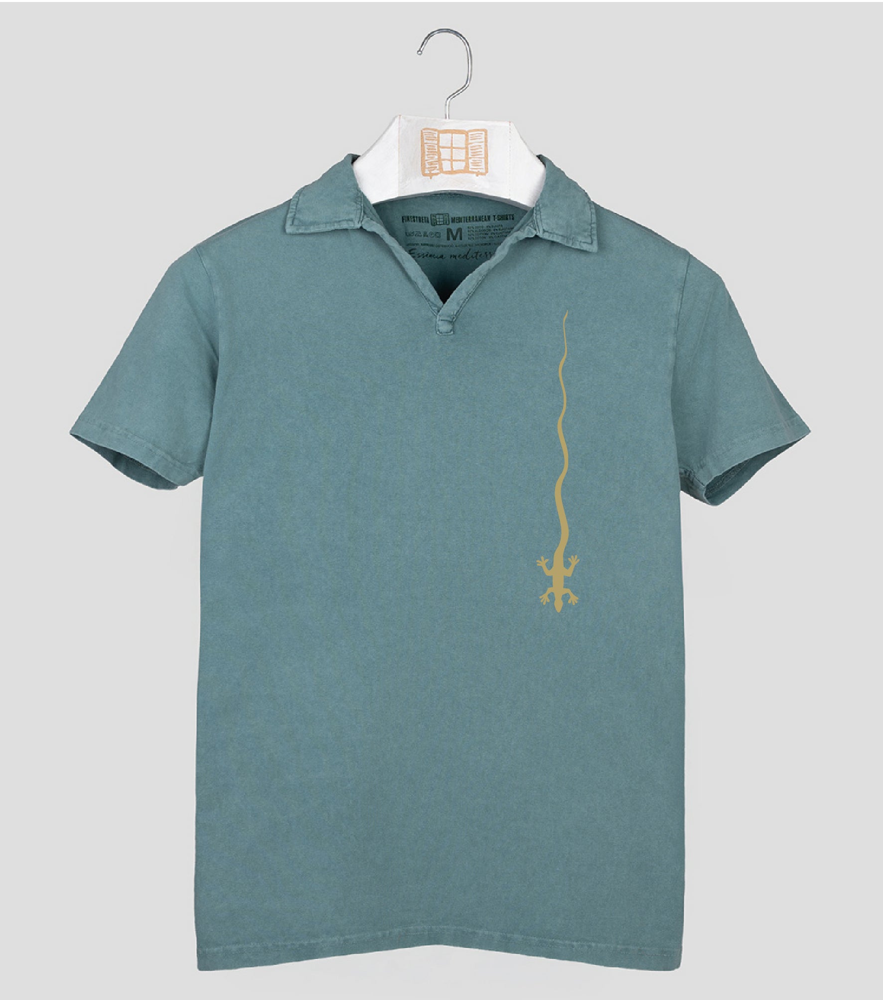 Polo manga corta Hombre Caiguda - esmeralda
