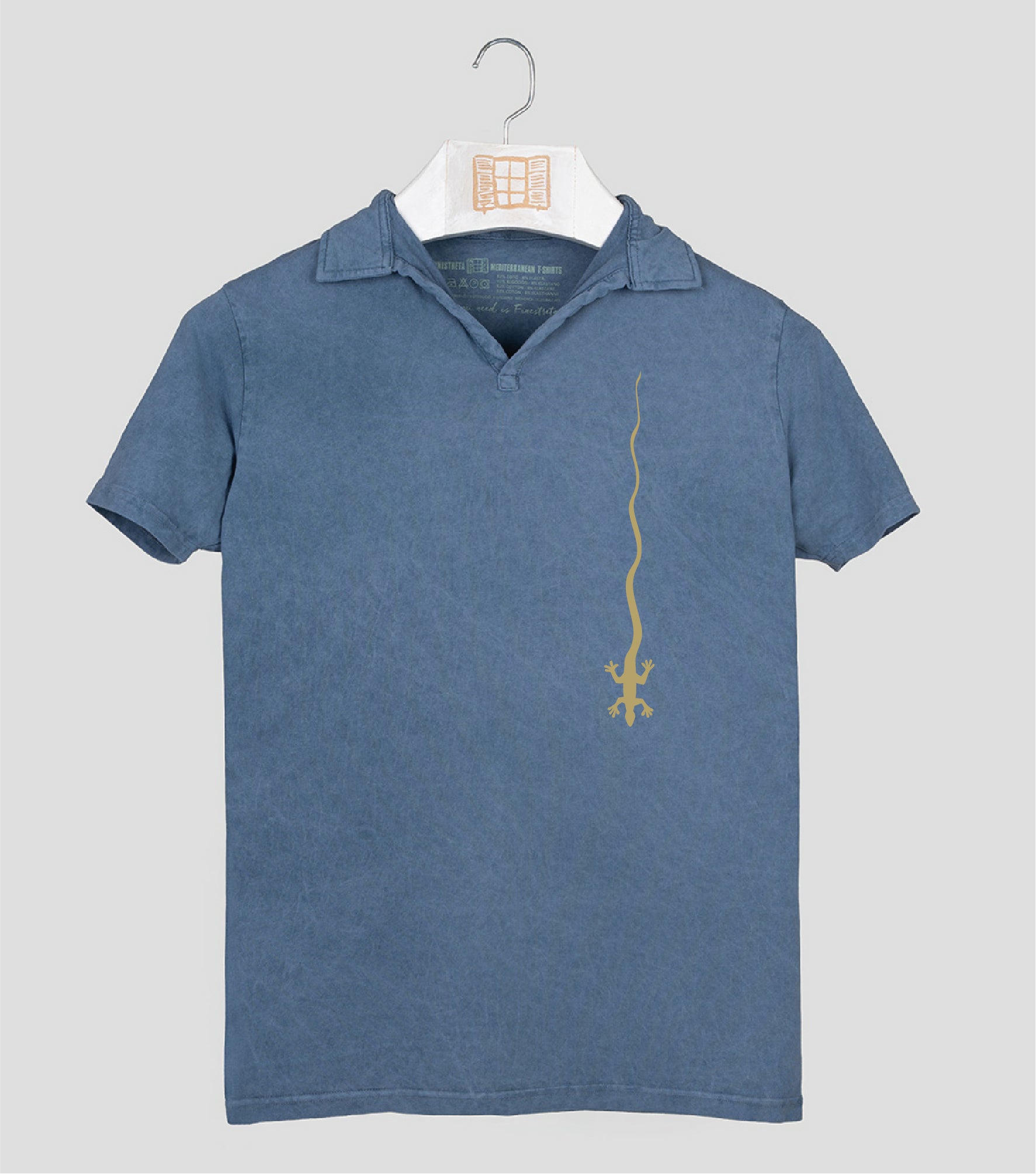 Polo manga corta Hombre Caiguda - indigo