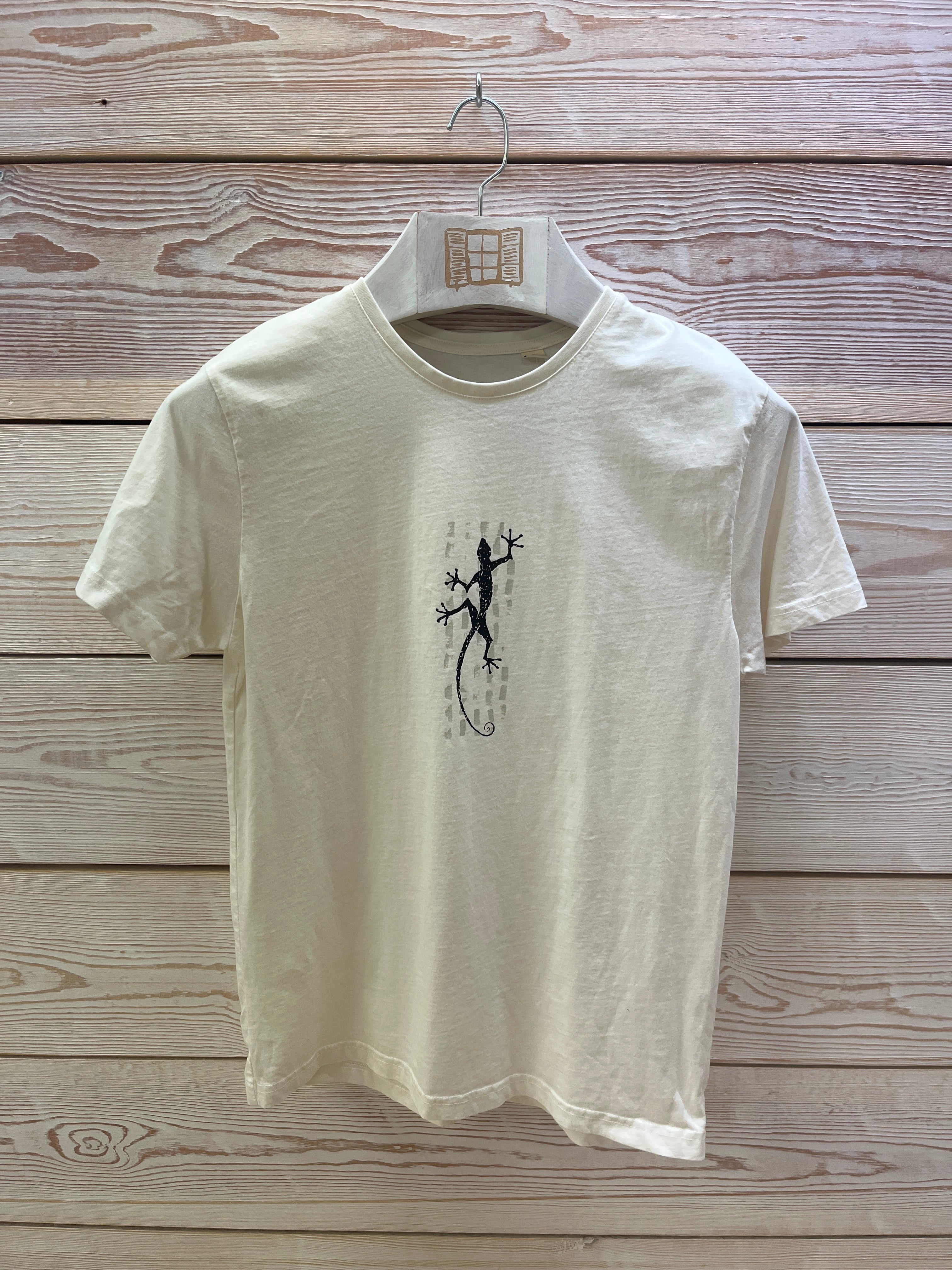 Camiseta manga corta Hombre Outlet talla S color Crudo