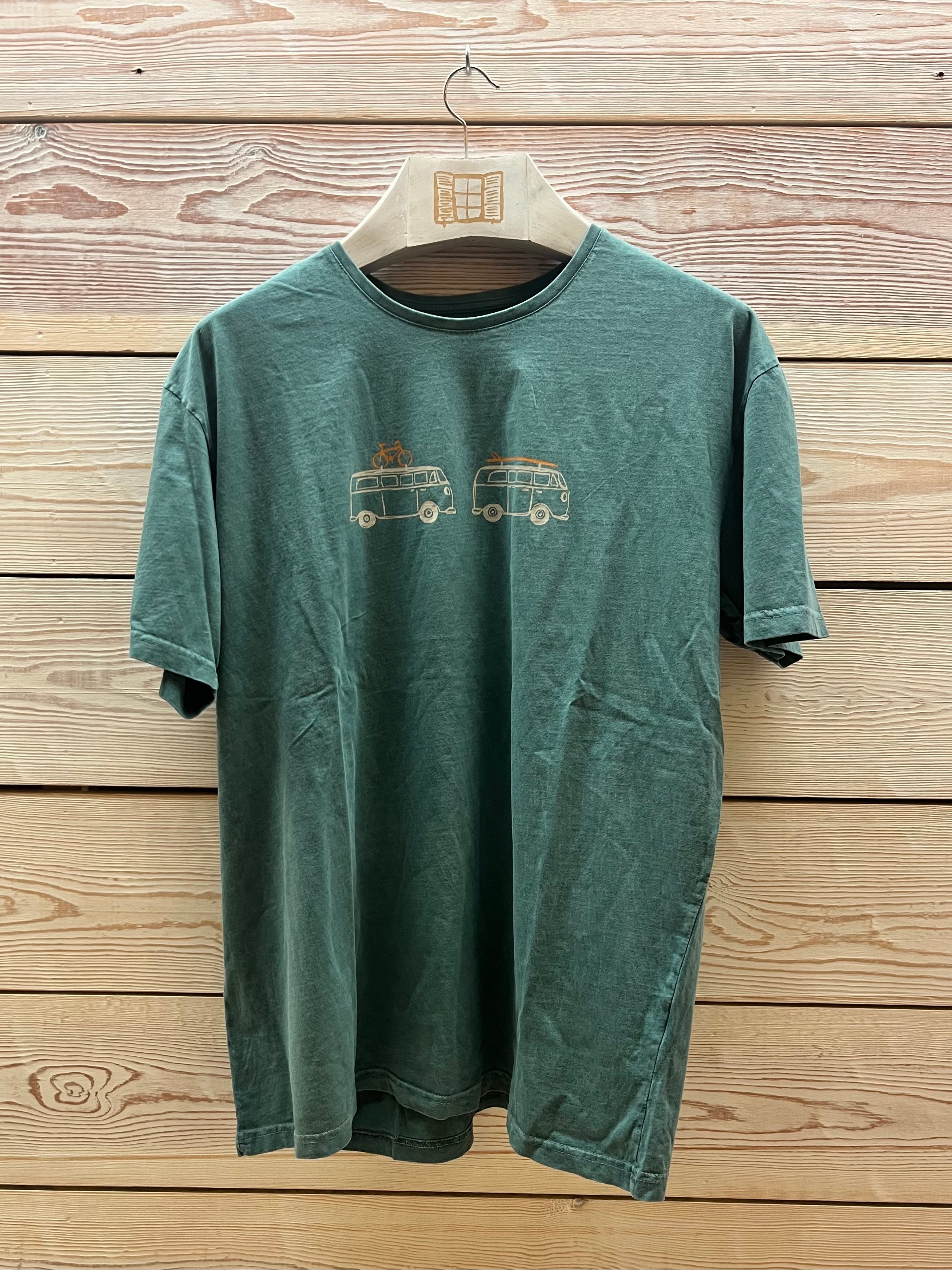 Camiseta Hombre Outlet talla XXL color Esmeralda
