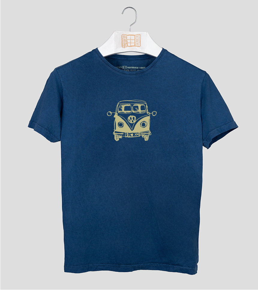 Camiseta manga corta Hombre Furgo - azul-marino