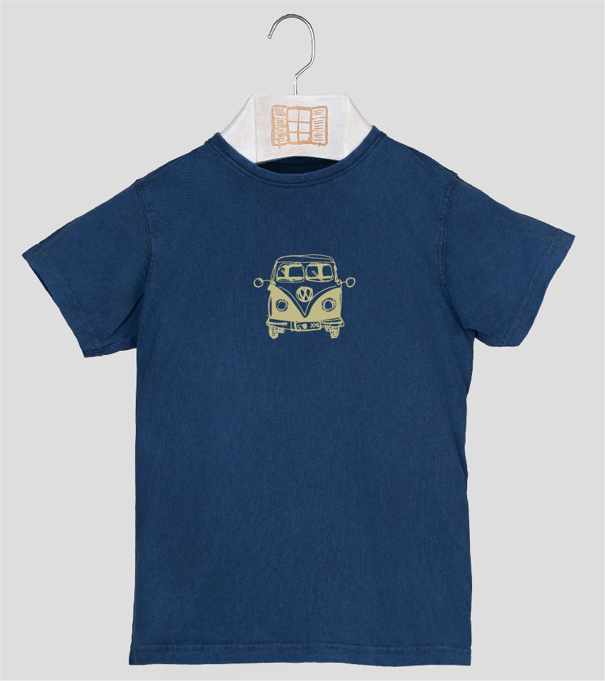 Camiseta manga corta Niño Furgo - azul-marino