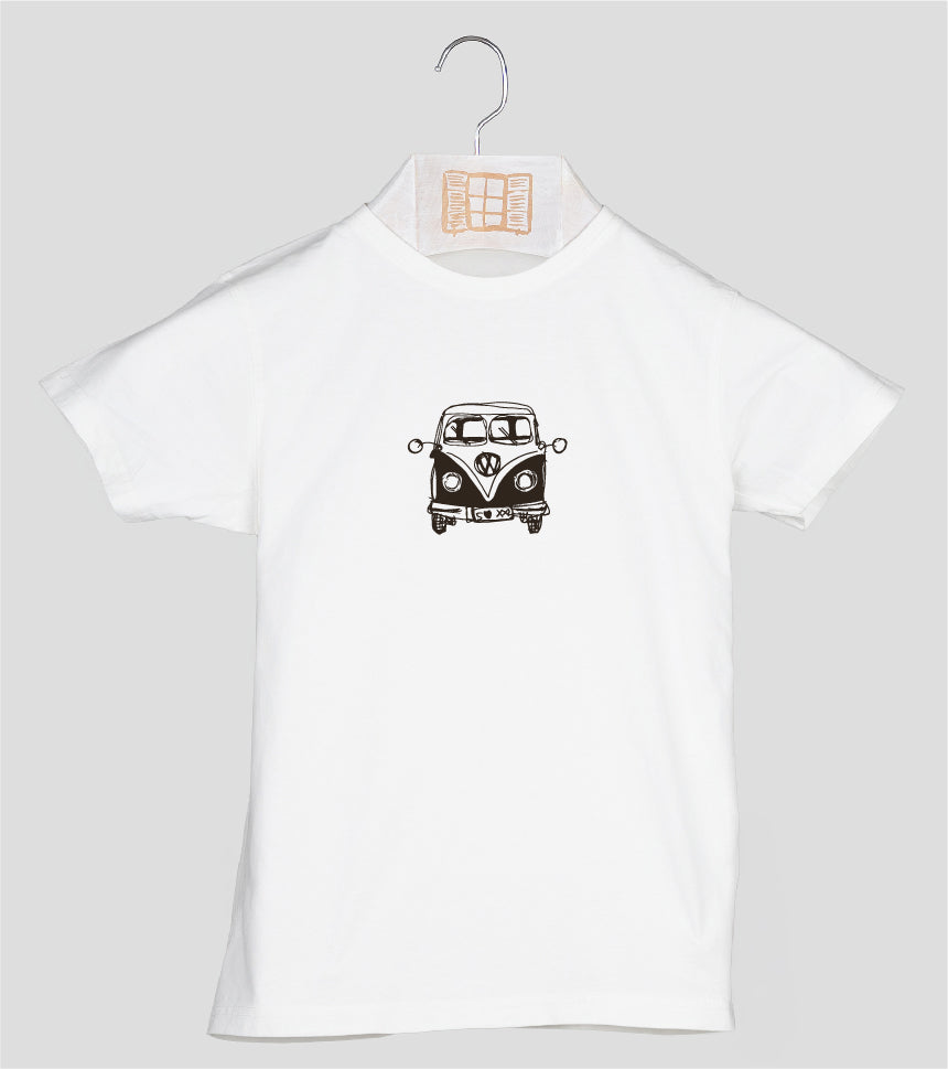 Camiseta manga corta Niño Furgo - crudo
