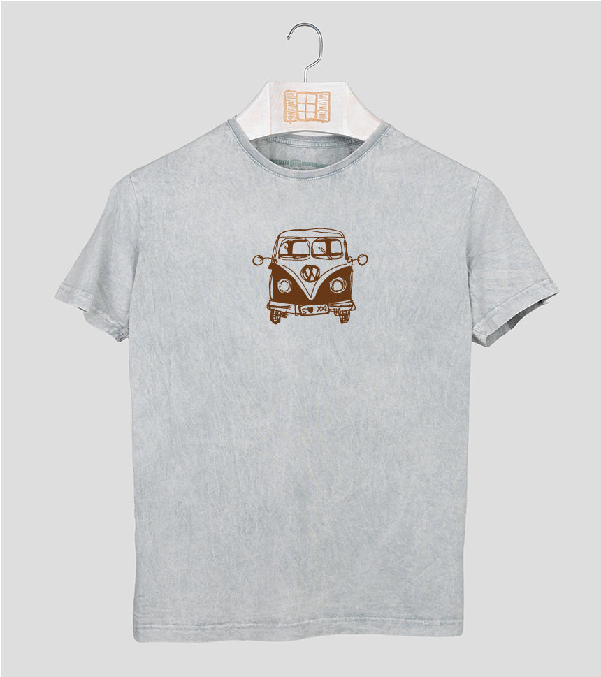 Camiseta manga corta Hombre Furgo - gris