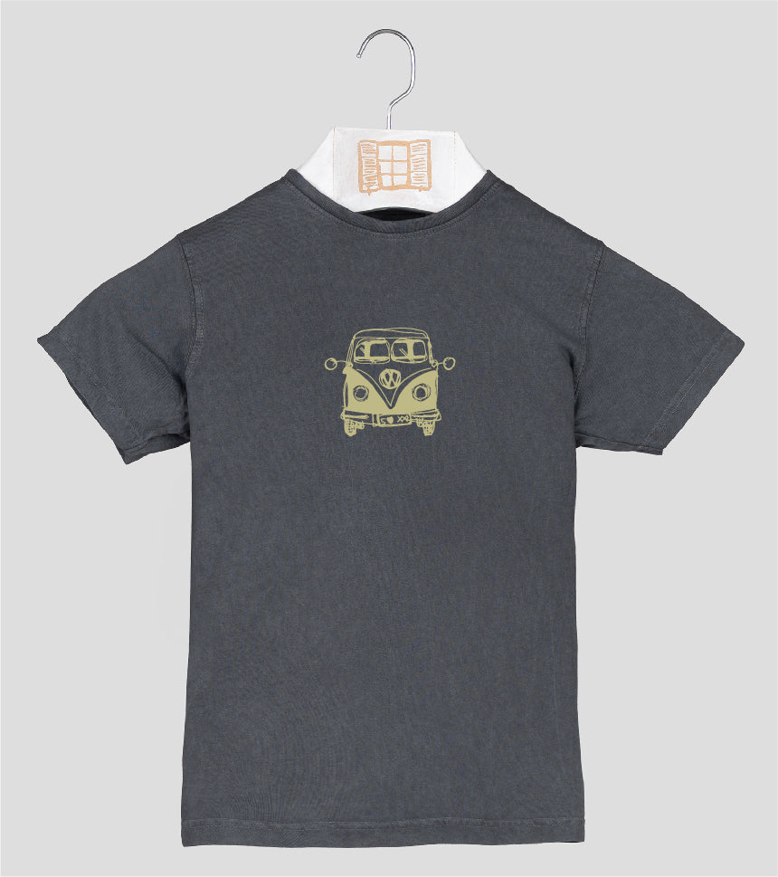 Camiseta manga corta Niño Furgo - marengo