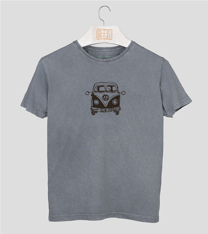 Camiseta manga corta Hombre Furgo - piedra