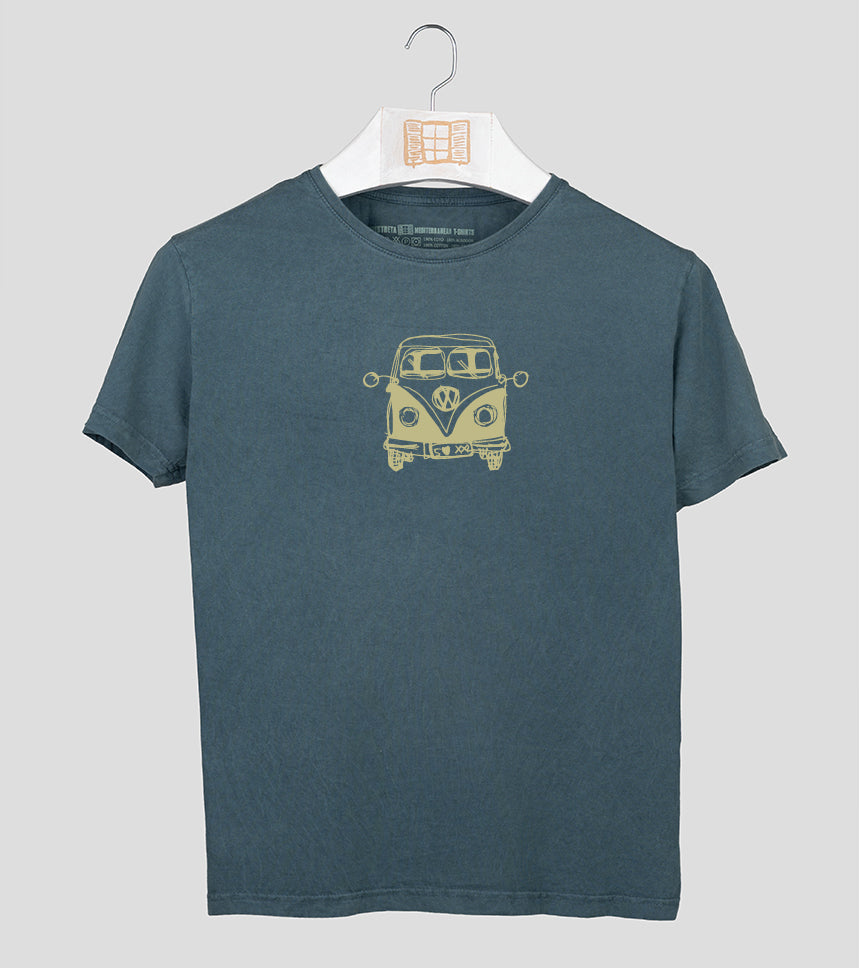 Camiseta manga corta Hombre Furgo - plomo