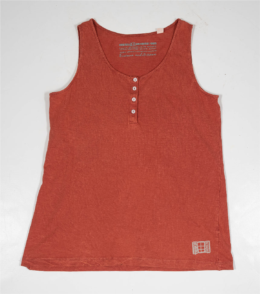 Camiseta de tirantes Mujer Buida - arcilla
