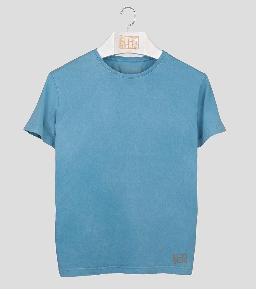 Camiseta manga corta Buida - aqua