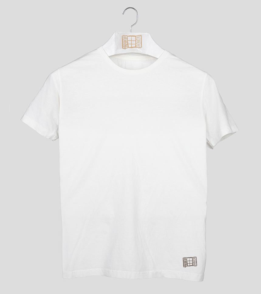 Camiseta manga corta Buida - crudo