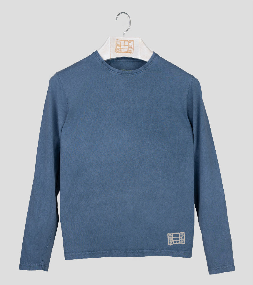 Camiseta manga larga Hombre Buida - indigo