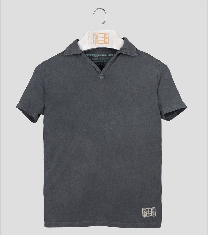 Polo manga corta Hombre Buida - marengo