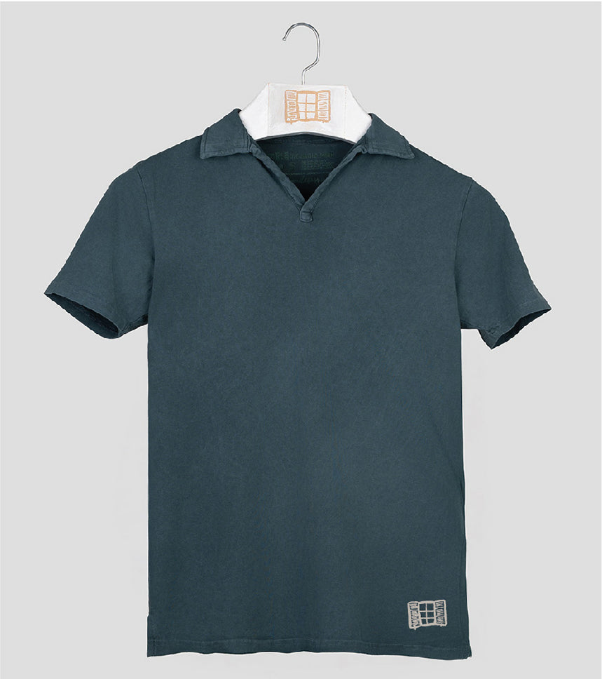 Polo manga corta Hombre Buida - plomo