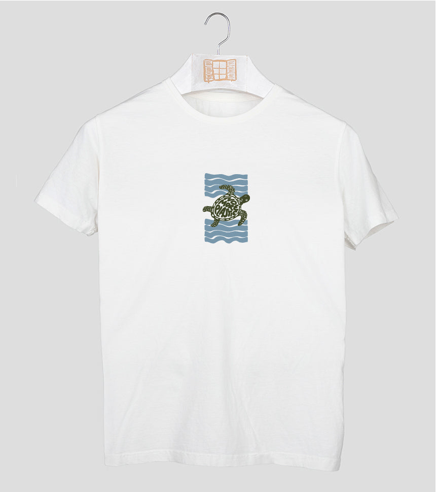 Camiseta manga corta Noplastic - crudo