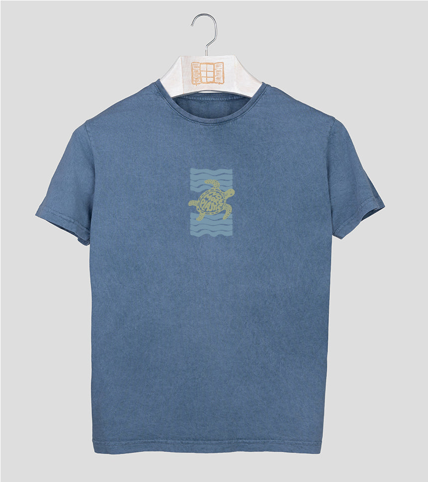 Camiseta manga corta Noplastic - indigo