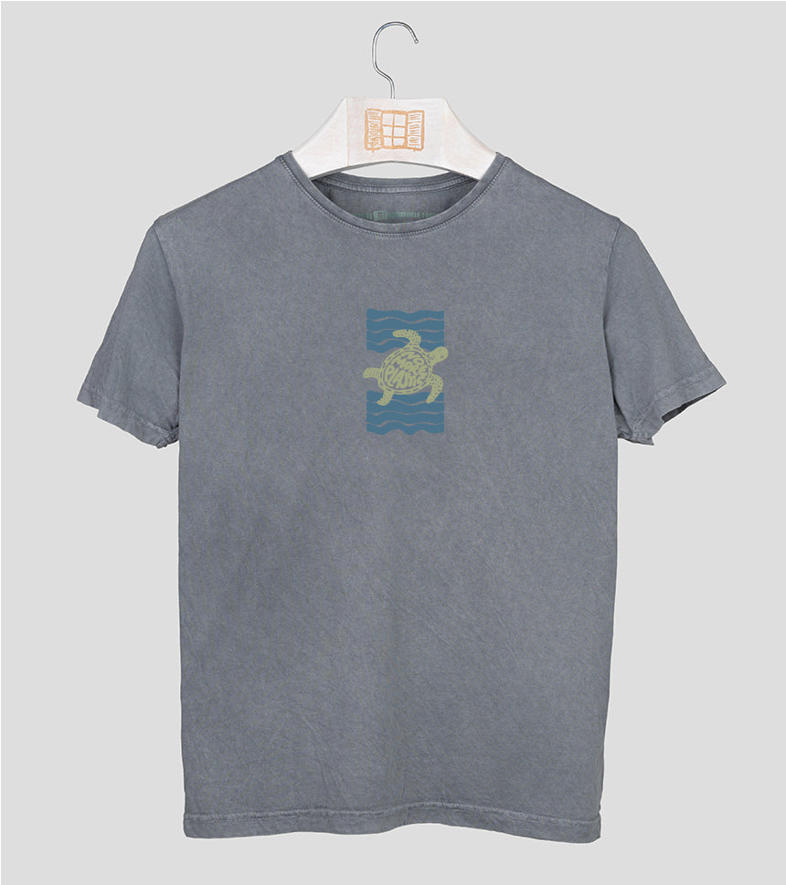 Camiseta manga corta Noplastic - piedra