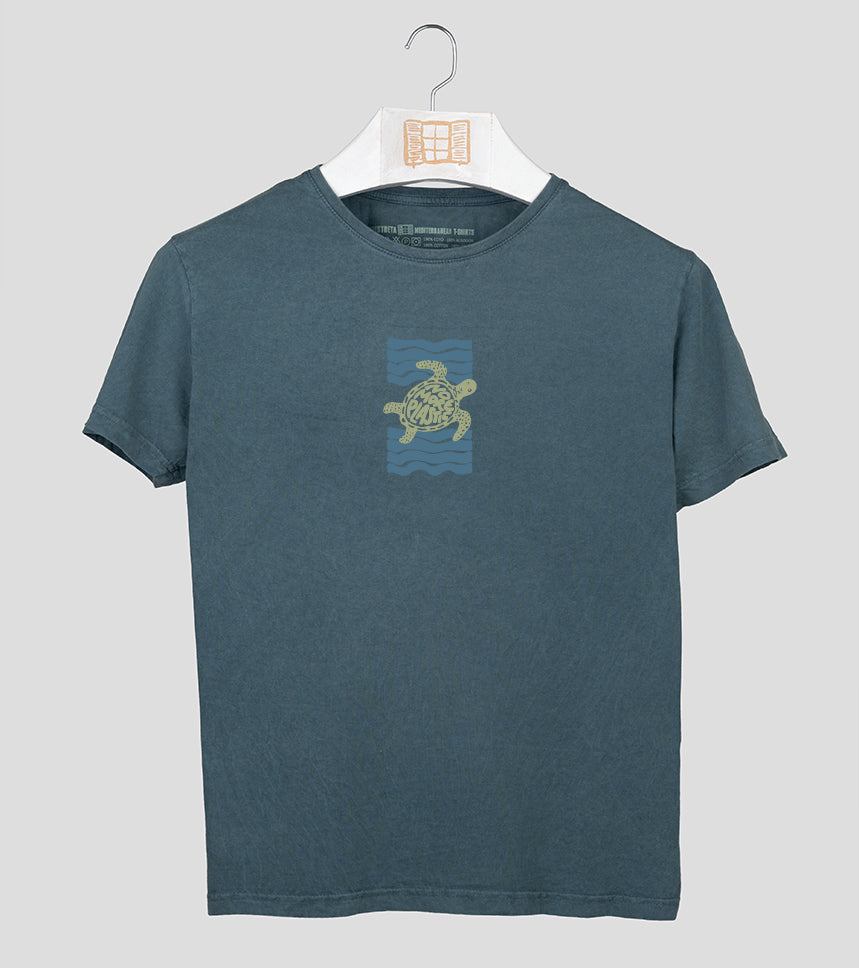 Camiseta manga corta Noplastic - plomo