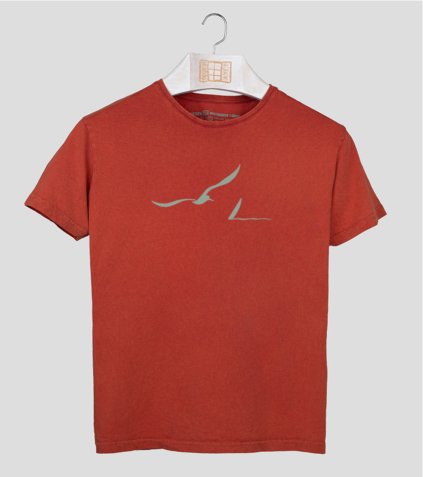 Camiseta manga corta Llibertat - arcilla