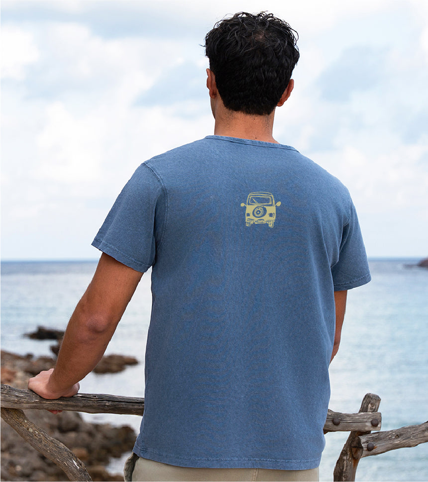 Camiseta cuello botones Hombre Furgo