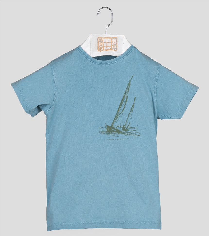 Camiseta manga corta Niño Esquitx - aqua