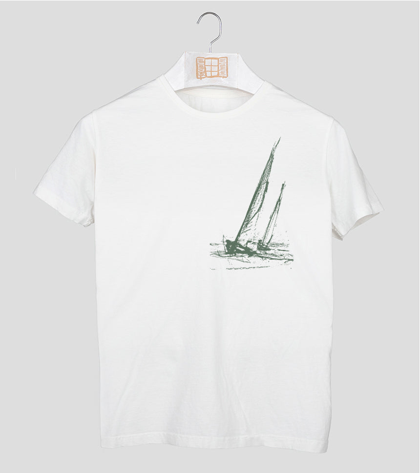 Camiseta manga corta Hombre Esquitx - crudo