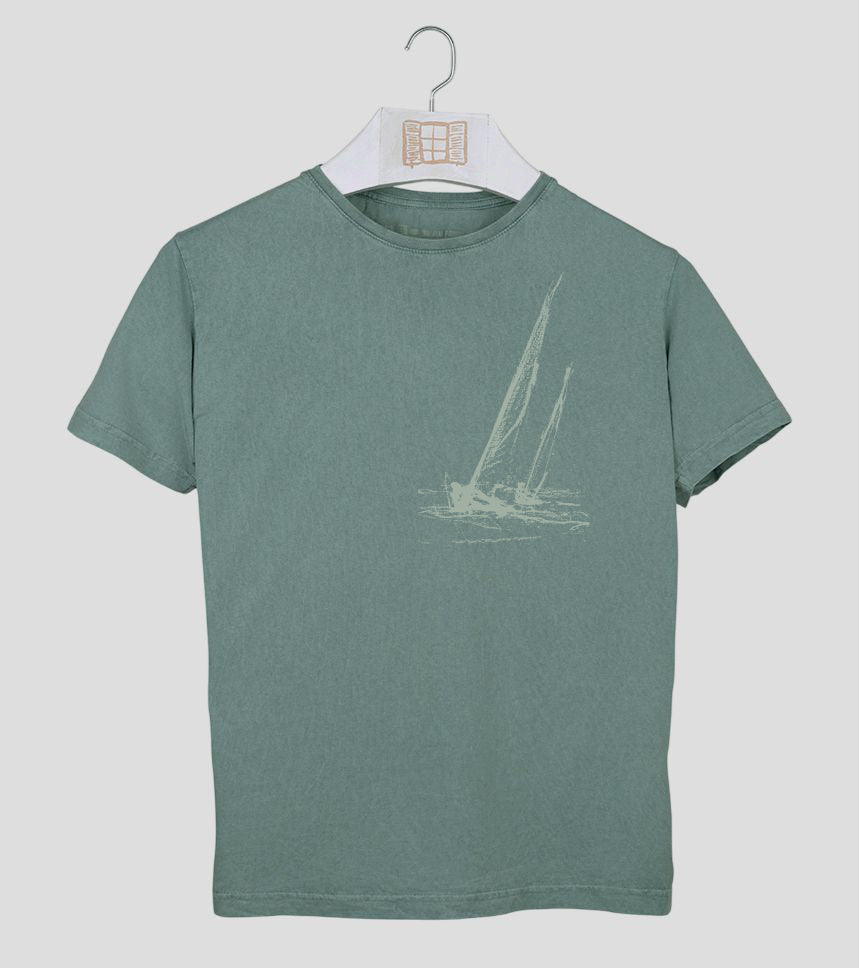 Camiseta manga corta Hombre Esquitx - esmeralda