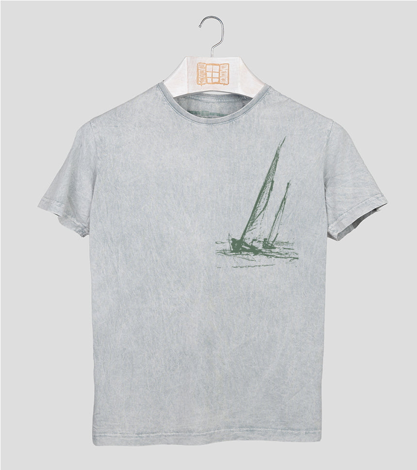 Camiseta manga corta Hombre Esquitx - gris