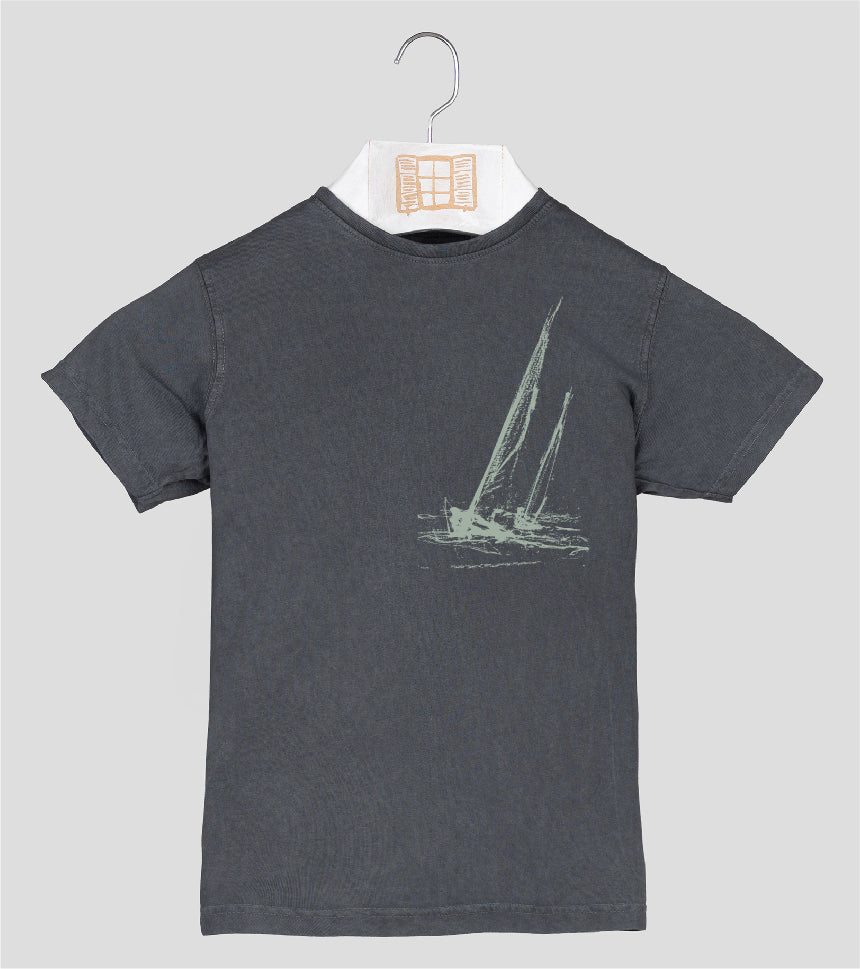 Camiseta manga corta Niño Esquitx - marengo