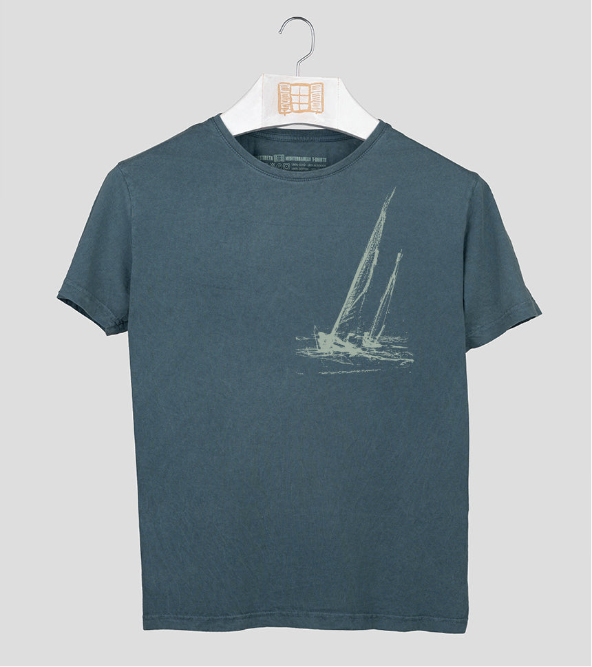 Camiseta manga corta Hombre Esquitx - plomo