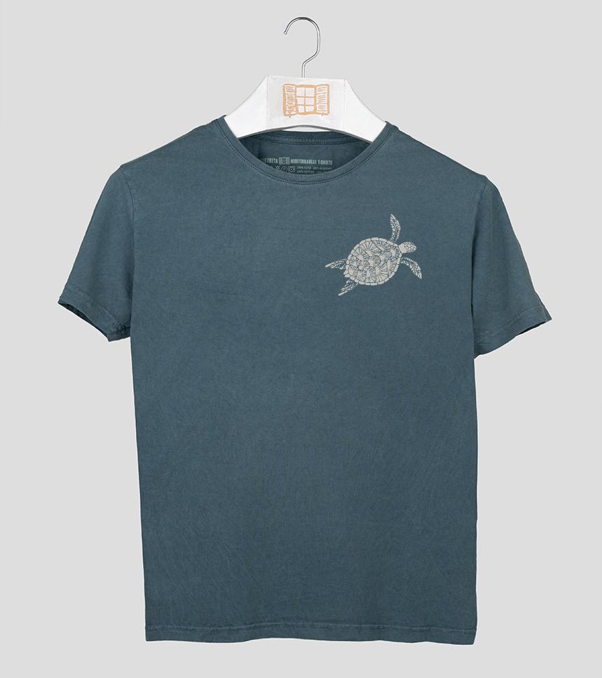 Camiseta manga corta Reserva - plomo