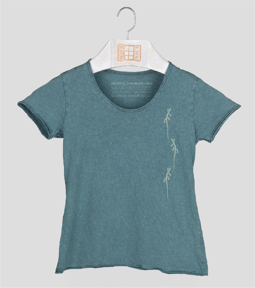 Camiseta manga corta Niña Primes - esmeralda