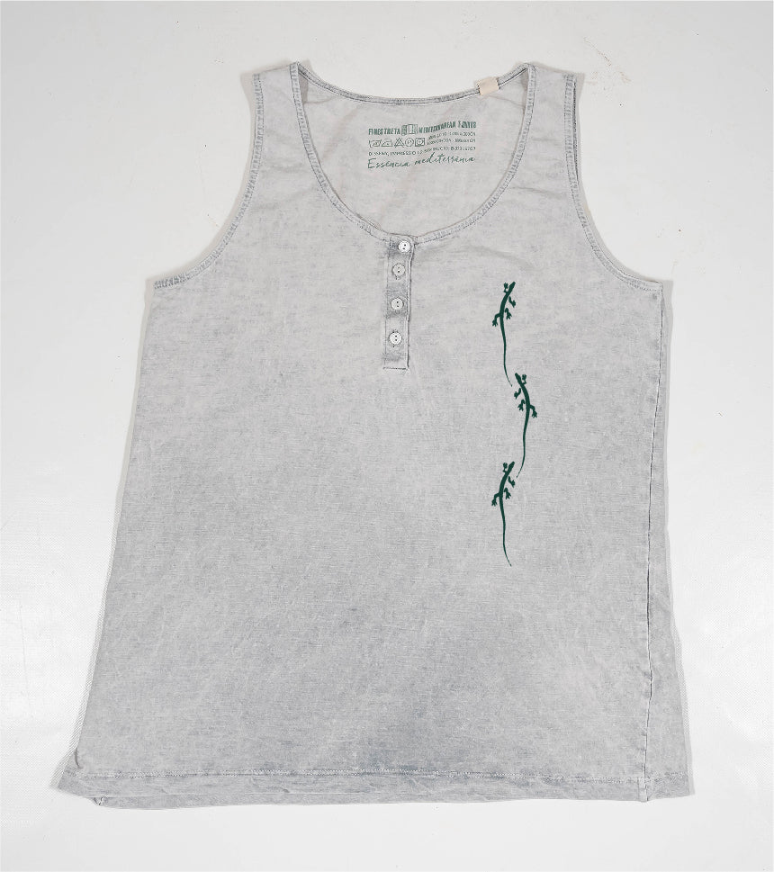 Camiseta de tirantes Mujer Primes - gris