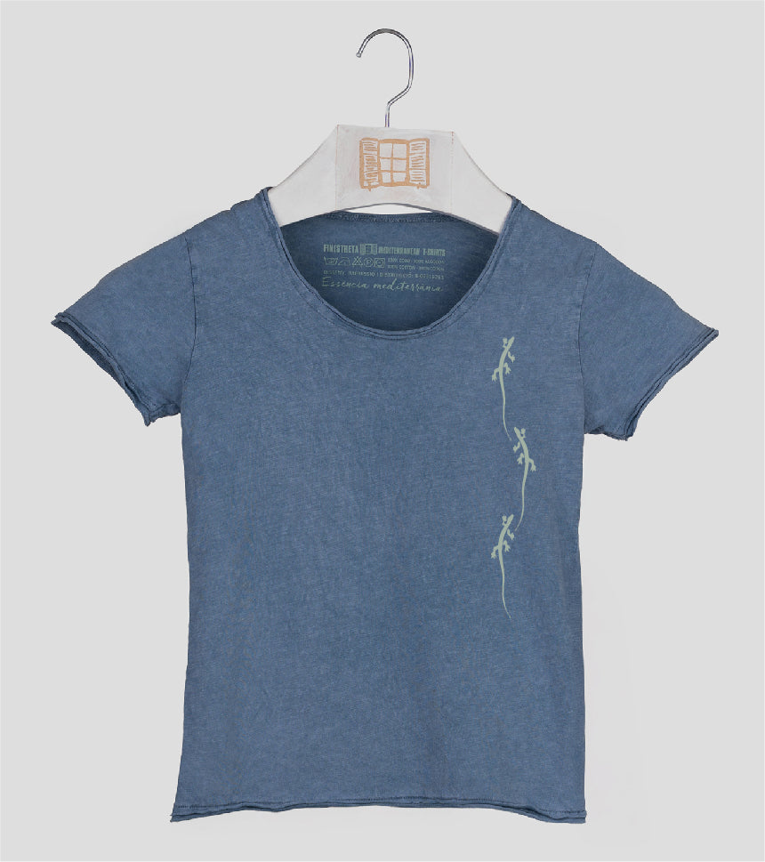 Camiseta manga corta Niña Primes - indigo