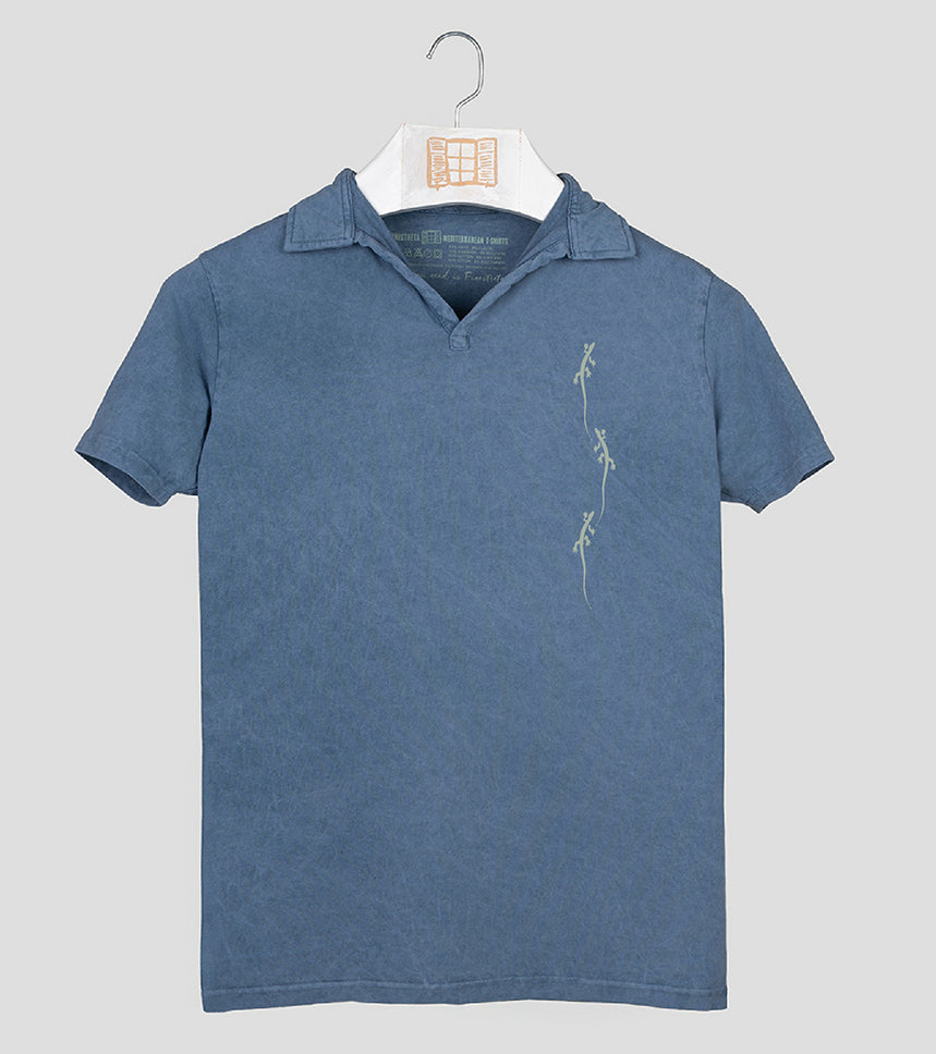 Polo manga corta Hombre Primes - indigo