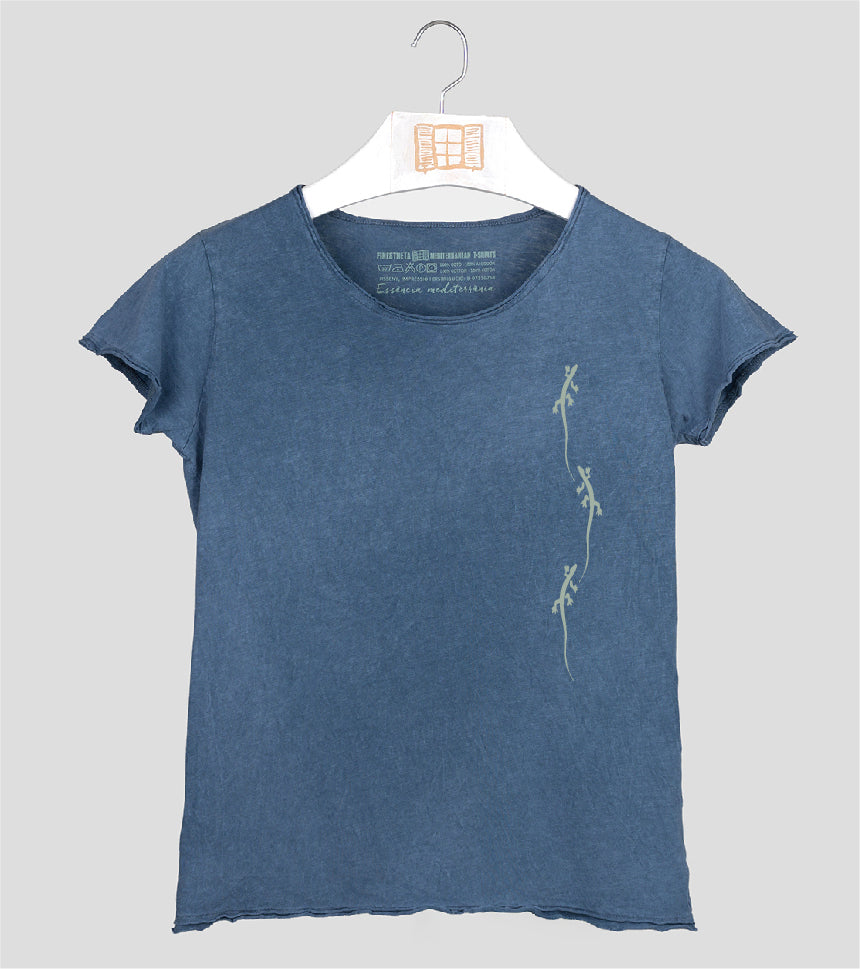 Camiseta manga corta Mujer Primes - indigo