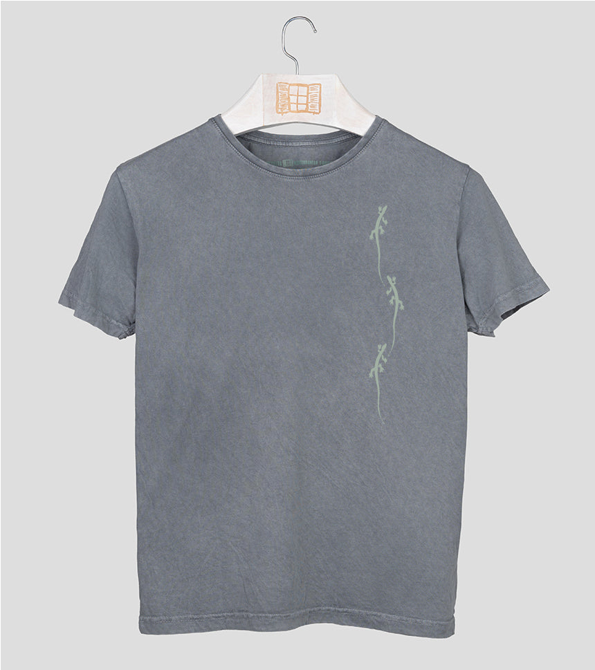 Camiseta manga corta Primes - piedra