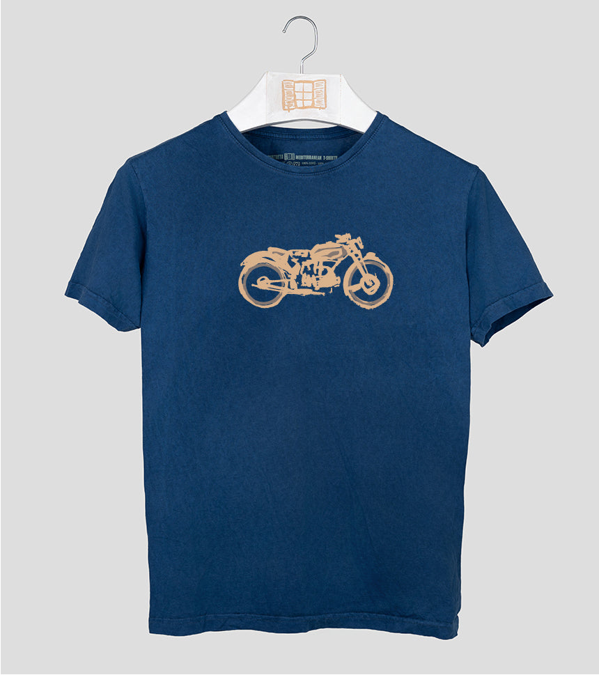 Camiseta manga corta Hombre Guzzi - azul-marino