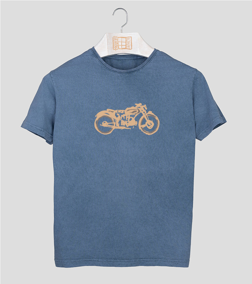 Camiseta manga corta Hombre Guzzi - indigo