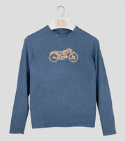 Camiseta manga larga Hombre Guzzi - indigo