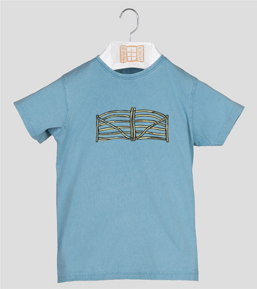 Camiseta manga corta Niño Barrera - aqua