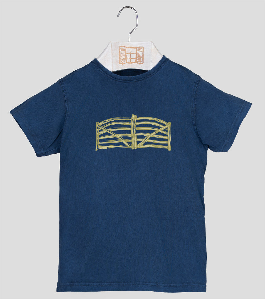 Camiseta manga corta Niño Barrera - azul-marino
