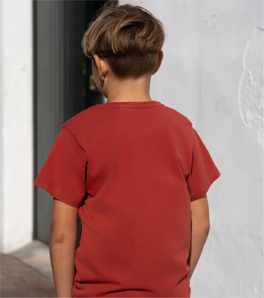 Short-sleeve T-shirt Boy Barrier