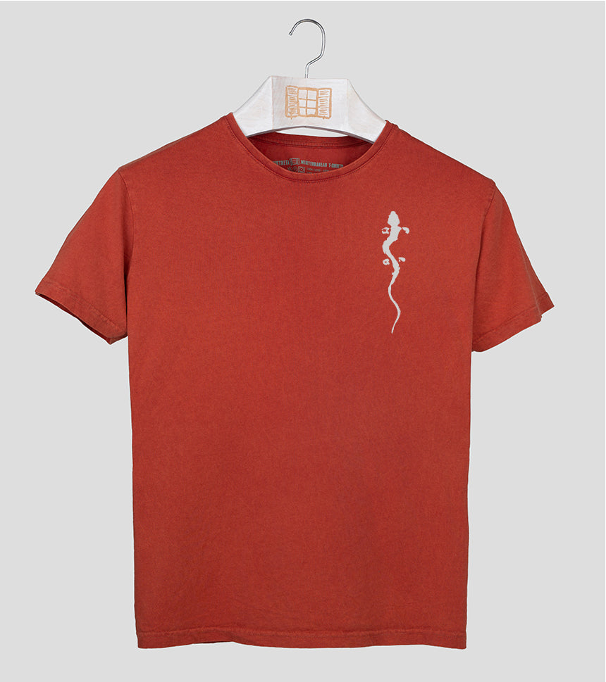Camiseta manga corta Hombre Pinzellades - arcilla