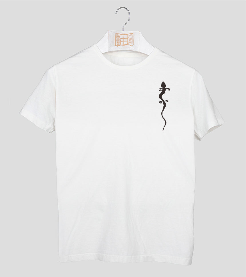 Camiseta manga corta Hombre Pinzellades - crudo