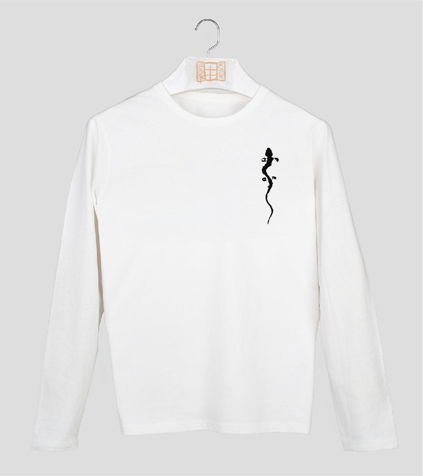 Camiseta manga larga Hombre Pinzellades - crudo