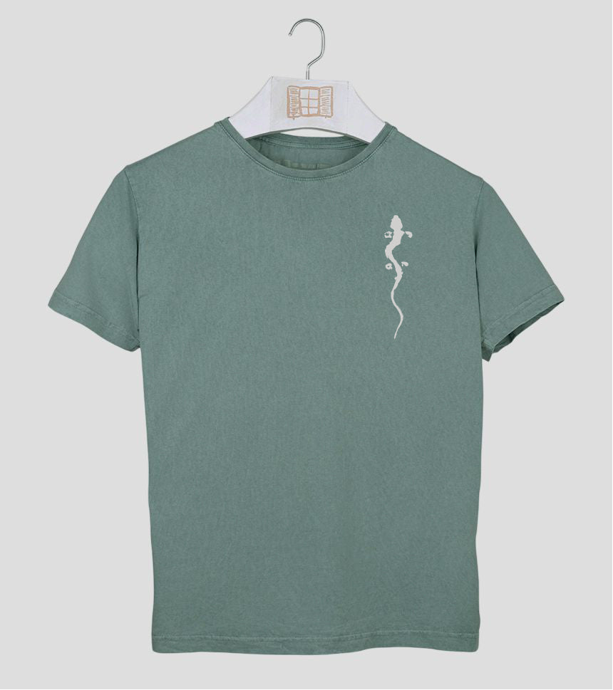Camiseta manga corta Hombre Pinzellades - esmeralda