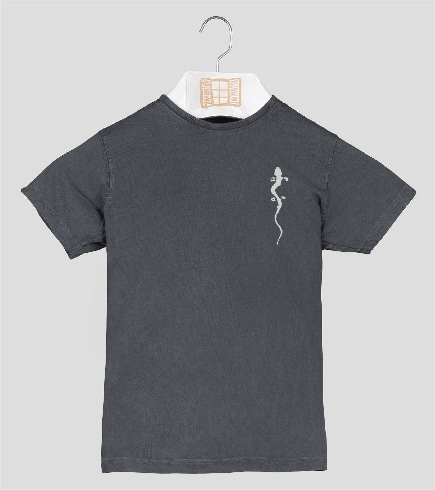 Camiseta manga corta Niño Pinzellades - marengo